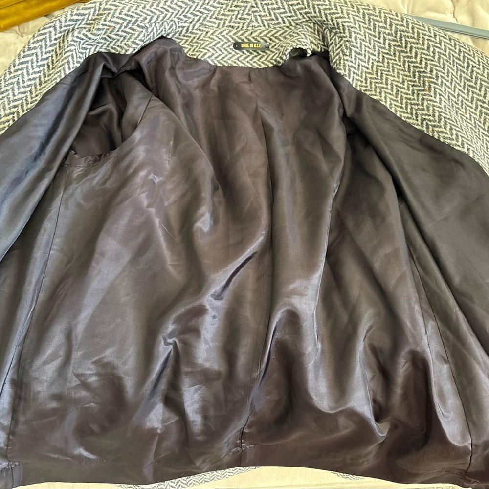 Vintage 1980s Double breasted Wool Coat - Picture 10 of 13